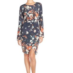 *NWT* Floral Silk Sheath Dress by Charlie Jade